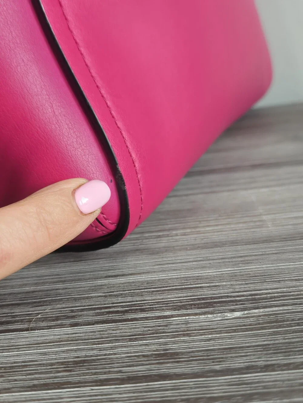 Kate Spade Maple Court Jazmin Hot Pink Scallop Shoulder Bag 2016